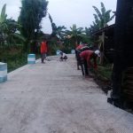 Pembangunan Rabat di Rw. 02 Dusun Pampang Desa Tawing